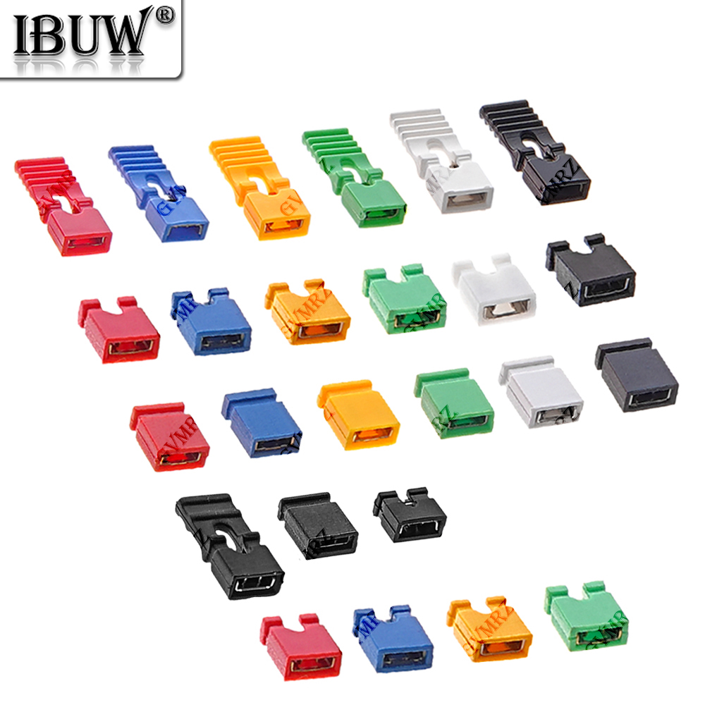 Male Female Header Pin - 100 Stück/Lot 2,54mm Jumper-Kappen Kurzschluss-Blockierverbinder mit