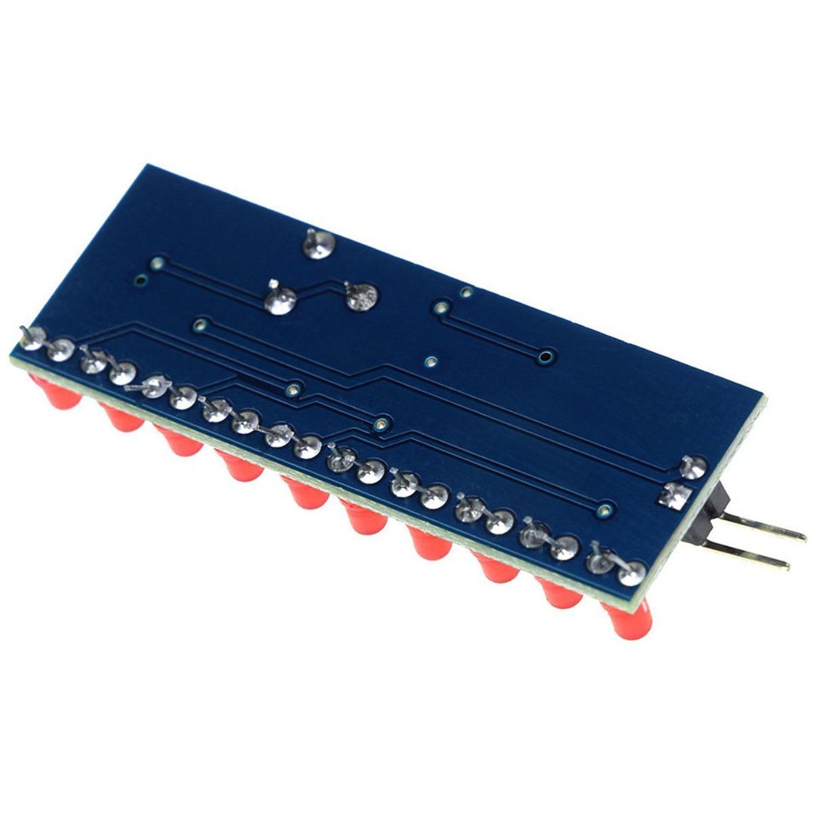Hobby Diy Electronics Kit - Lauflicht-Board DIY Elektronik-Bausatz NE555 CD4017 LED