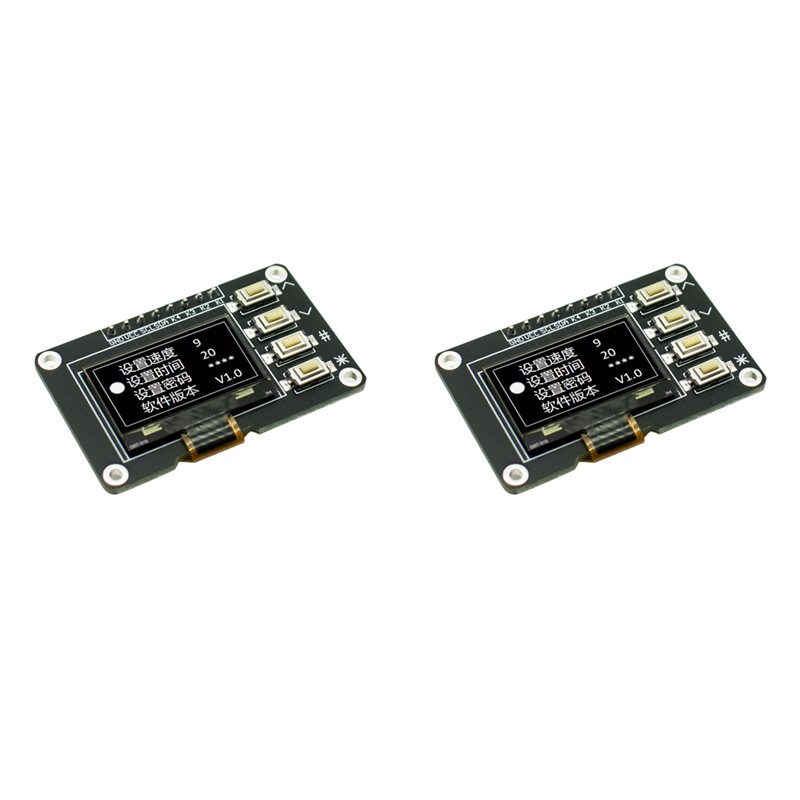 Oled Display Module - Neu: 2 Stück 0,96-Zoll-OLED-Display-Bildschirm, weiß, 12864-Bildschirmmodul