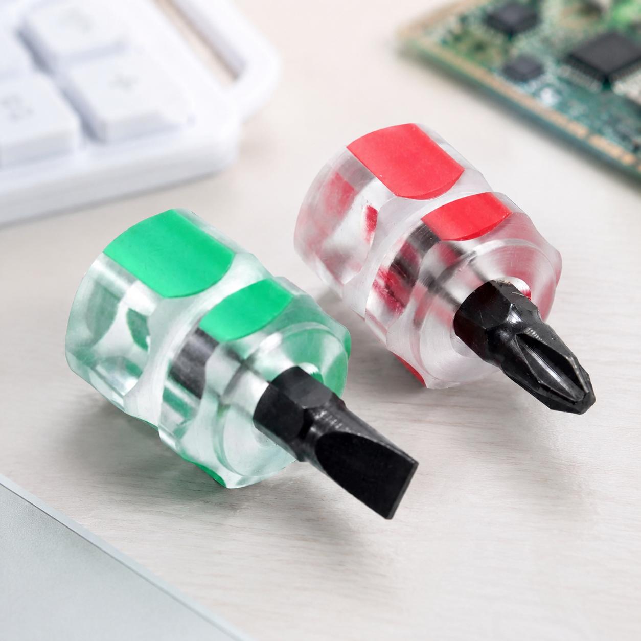 Useful Diy Electronics Projects - Einteiliger Mini-Schraubendreher mit transparentem Griff für