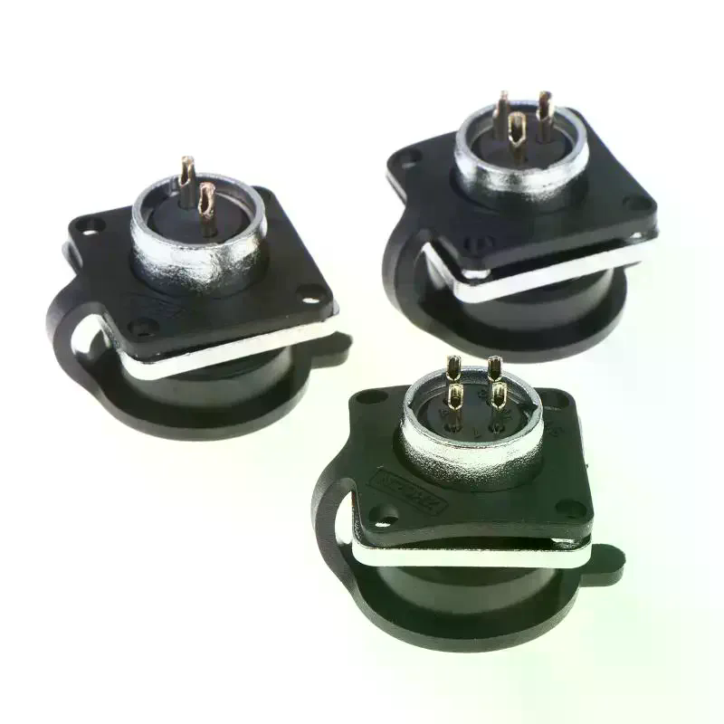 Useful Diy Electronics Projects - Luftfahrt-Steckverbinder-Set mit Metallgehäuse und mehreren Stiften