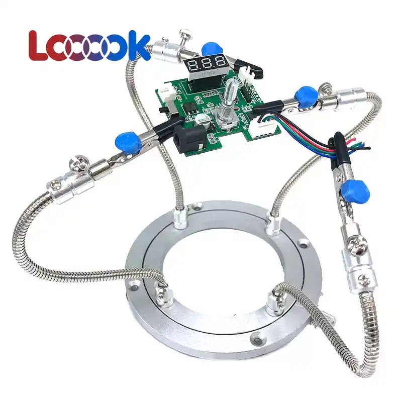 Diy Electronics Store - Universeller Elektronik-Drehclip für DIY-Projekte, Lötarbeitsplatz und