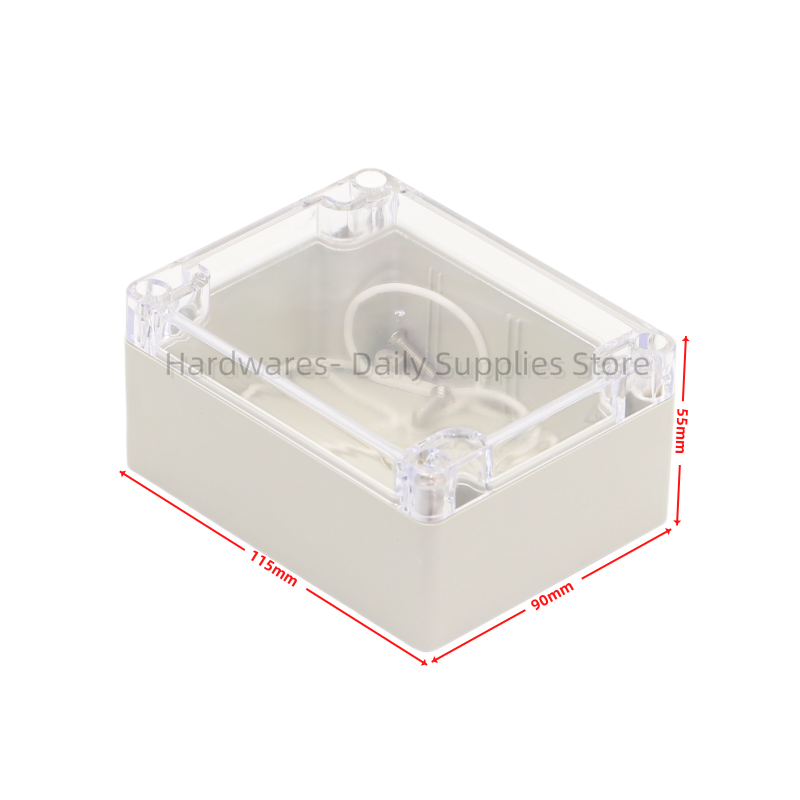 Diy Electronics Storage - 1pc 115x90x55mm Wasserdichte Kunststoff Gehäuse Fall