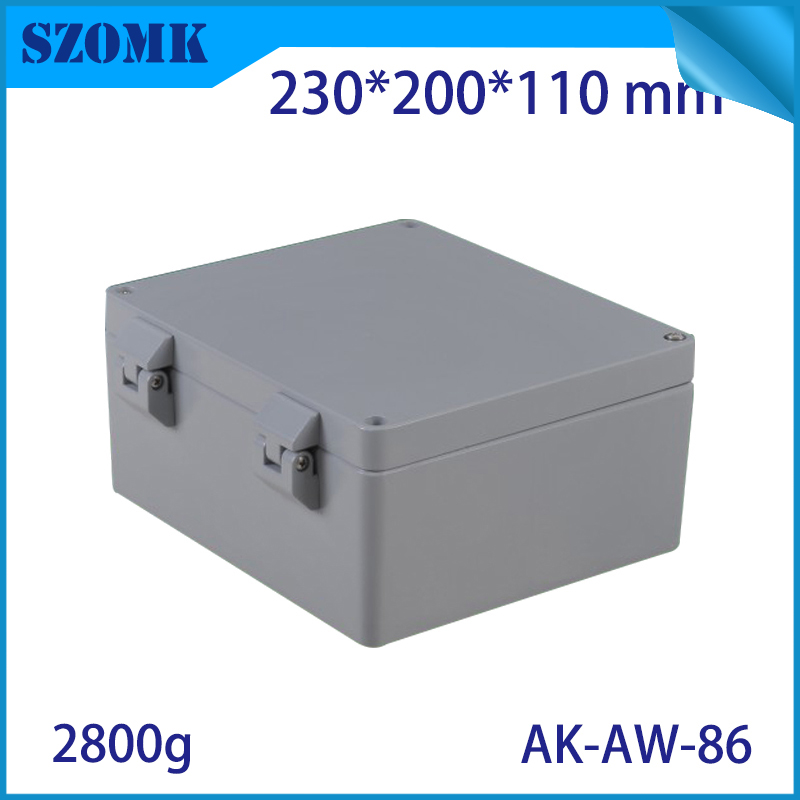 Useful Diy Electronics Projects - Wasserdichter Aluminium-Steckverbinder-Verteilerkasten für Elektronik-DIY-Design, wetterfestes Projektgehäuse,