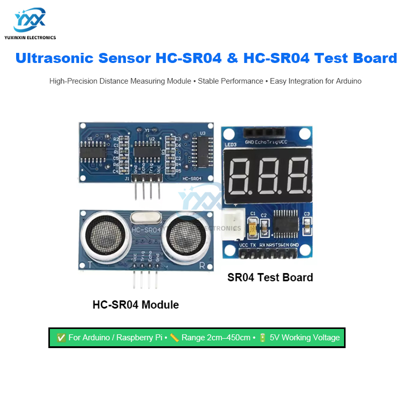 Ultrasonic Sensor Hc - Ultraschallsensor HC-SR04 HCSR04 Entfernungsmessmodul Ultraschallwellendetektor Entfernungssensor