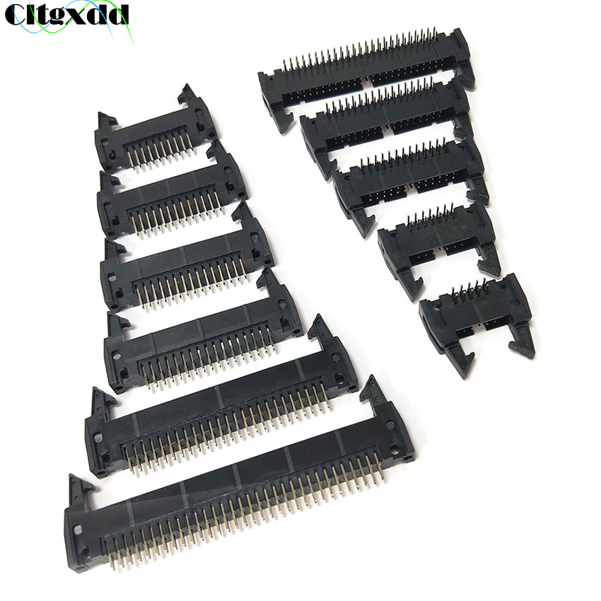Male Female Header Pin - 10 Stück DC2 10/14/16/20/26/34/40/50/64 Pin 2,54