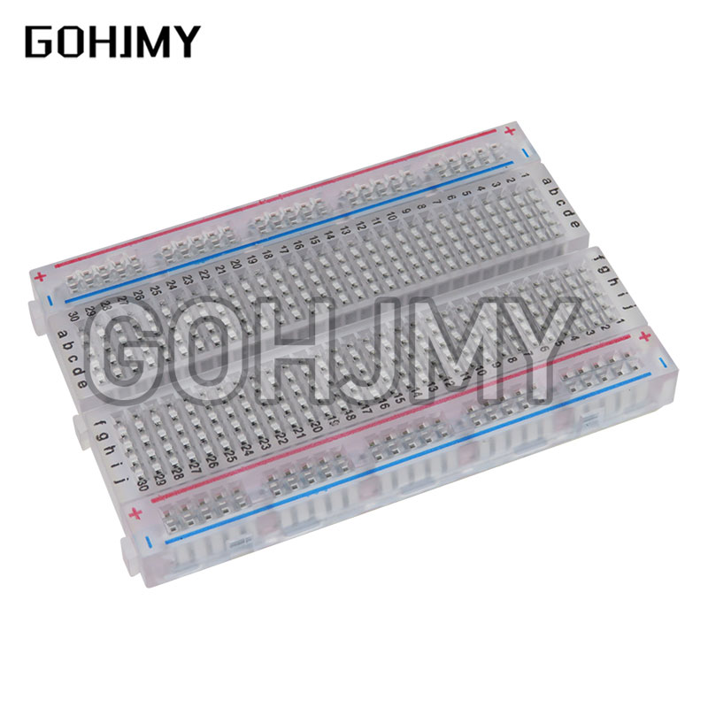 Diy Electronics Breadboard - 10 stücke transparentes Mini-Brot brett/Steck brett