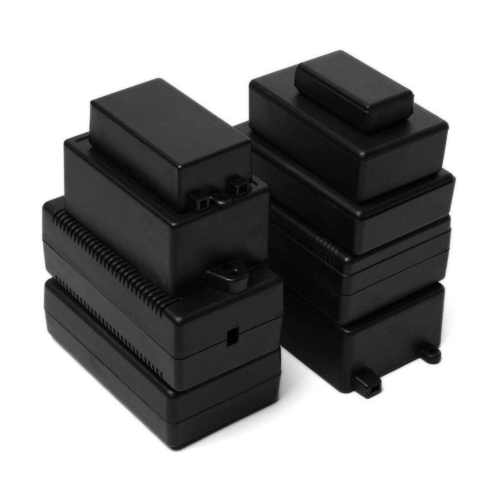 Diy Electronics Storage - 1pc schwarz Kunststoff wasserdicht DIY Gehäuse