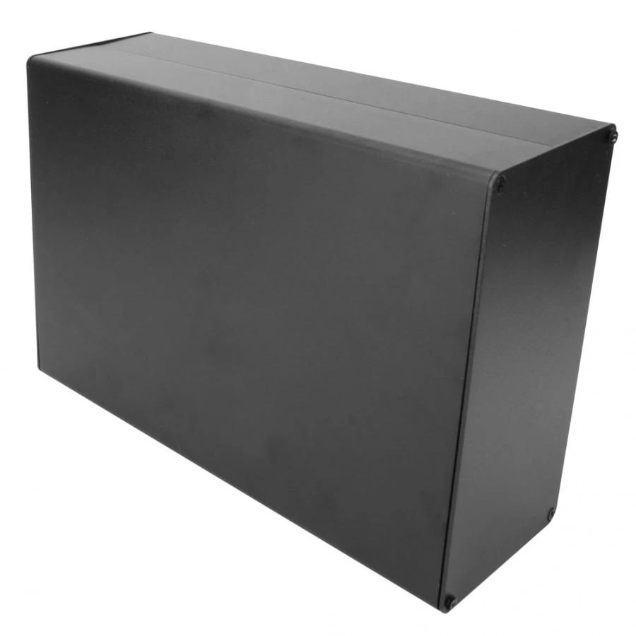 Diy Electronics Storage - DIY Elektronisches Gehäuse Anschlussdose 80x160x170mm Schwarzes