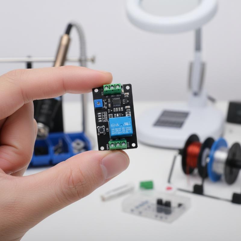 Useful Diy Electronics Projects - Timer-Relaismodul, einstellbare Verzögerung, Ein-/Ausschalter, selbstsperrende Zeitfunktion
