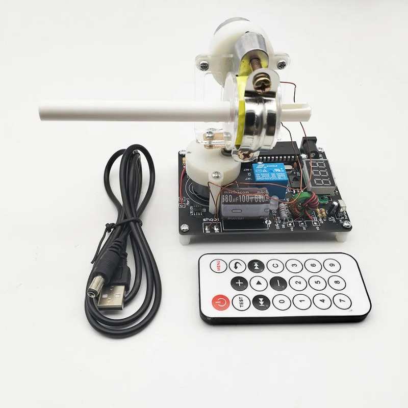Diy Electronics Store - Loook Store Ferngesteuertes Elektromagnetisches Kanonen-DIY-Set mit