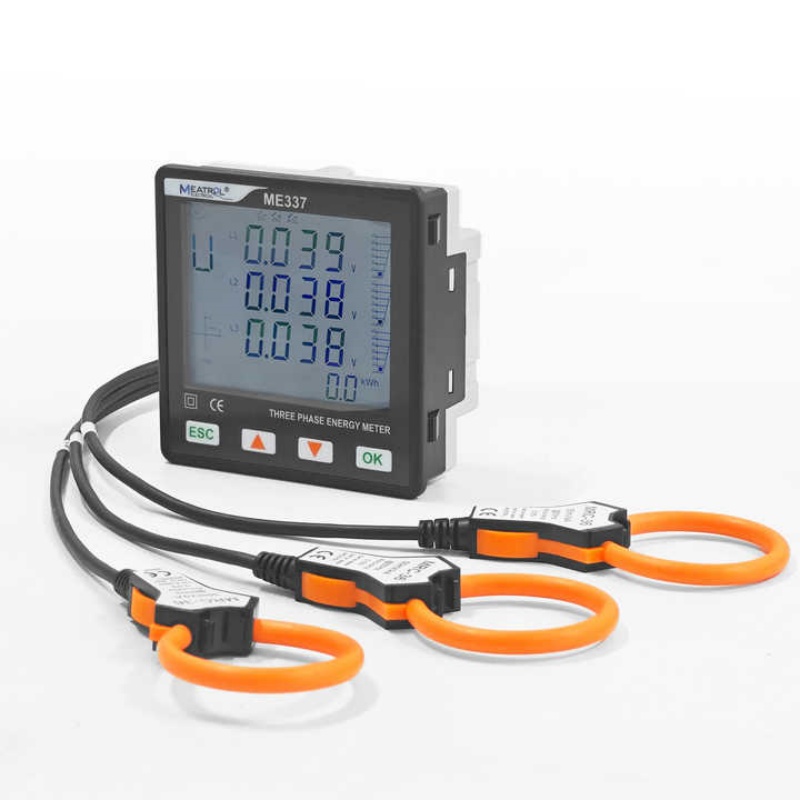 Diy Electronics Store - ME337 RS485 Rogowski-Spule LCD Digitaler Energiezähler