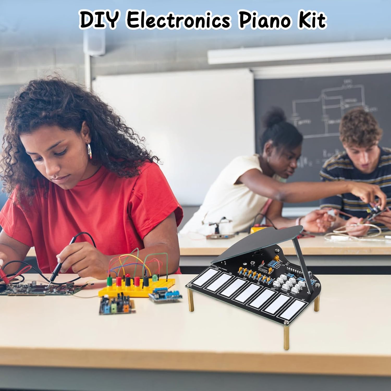 DIY-Lötübungsset, 7-Tasten, Mi – Diy Guitar Electronics Kit Bewertung und Preis