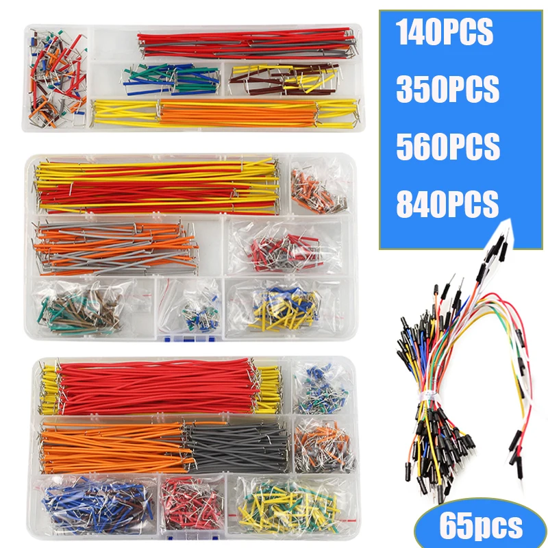 65/140/350/560/840 Teile/schac – Diy Electronics Breadboard Bewertung und Preis
