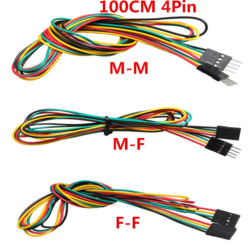 10 teile/los 4pin 100 cm M-M/M – Diy Electronics Breadboard Bewertung und Preis