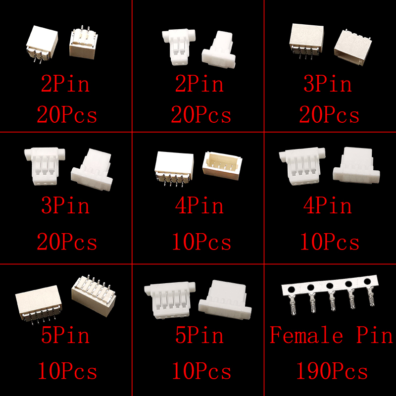 60 Sätze/Box JST SH 1,0 mm Pit – Male Female Header Pin Bewertung und Preis