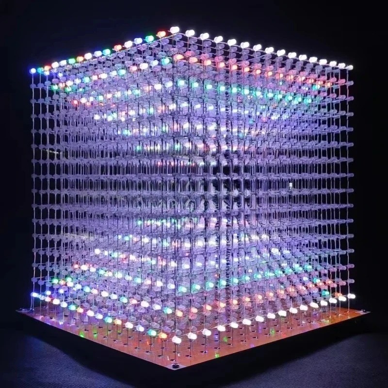 3 D16mini Lichtwürfel-Kit 16x1 – Diy For Electronics Bewertung und Preis