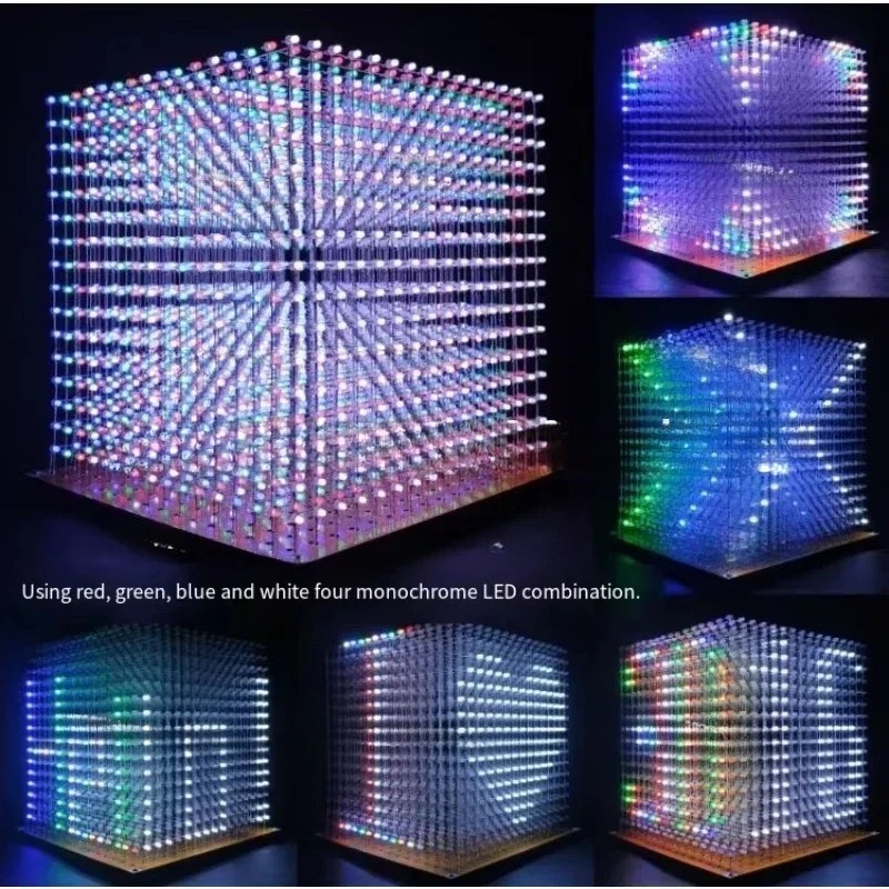 3 D16mini Lichtwürfel-Kit 16x1 – Diy For Electronics Bewertung und Preis