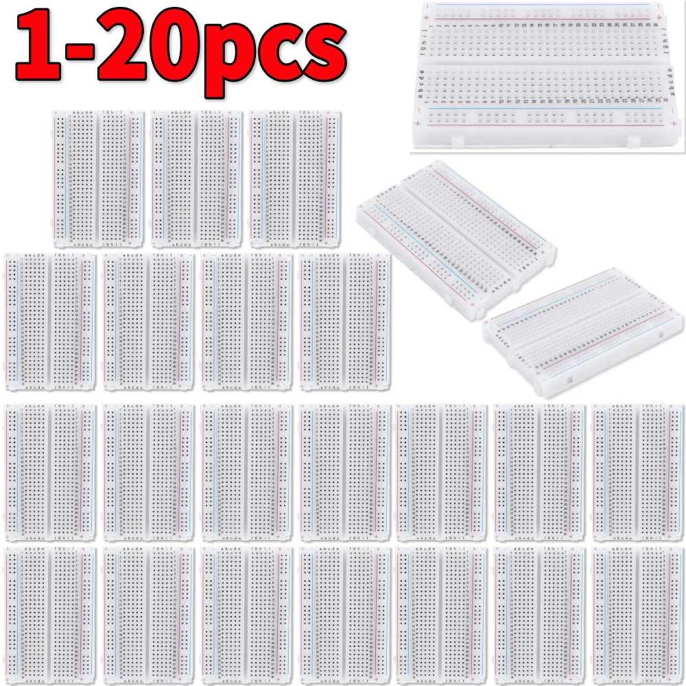 1-20 Stück 400 Steckpunkte Löt – Diy Electronics Breadboard Bewertung und Preis