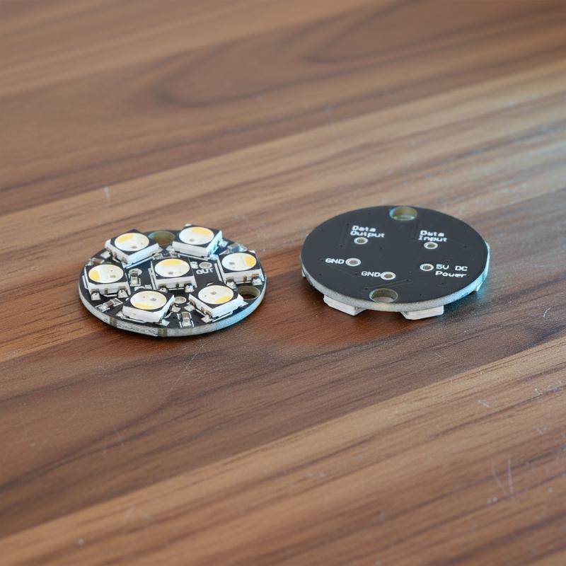WS2812 7-Bit Kreisförmige LED- – Useful Diy Electronics Projects Bewertung und Preis