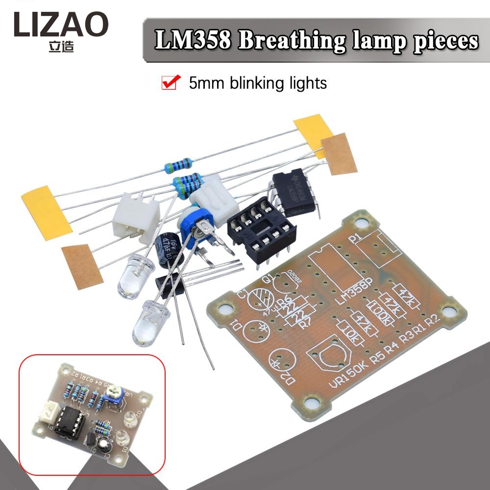LIZAO LM358 LED Atmungslicht D – Useful Diy Electronics Projects Bewertung und Preis
