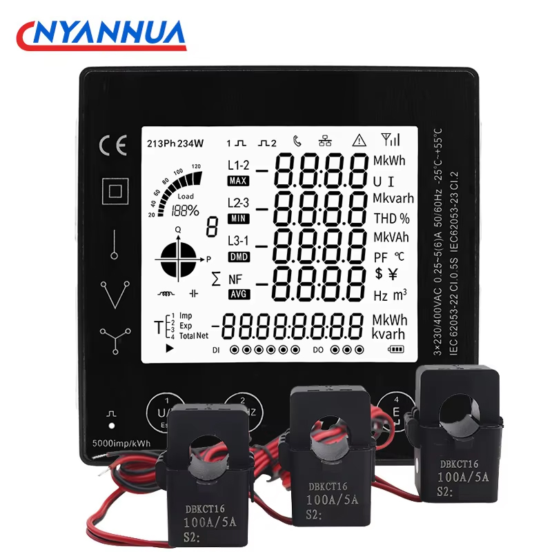 3-Phasen-Energieverbrauchszähl – Diy Electronics Store Bewertung und Preis