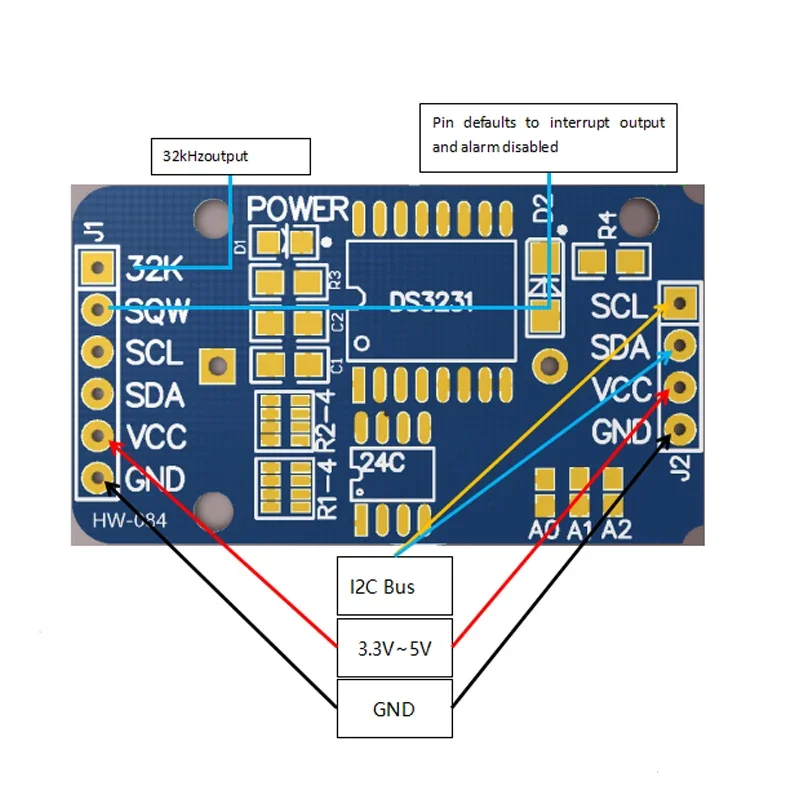 DS3231 AT24C32 Präzisions-RTC- – Rtc Module Ds3231 Bewertung und Preis