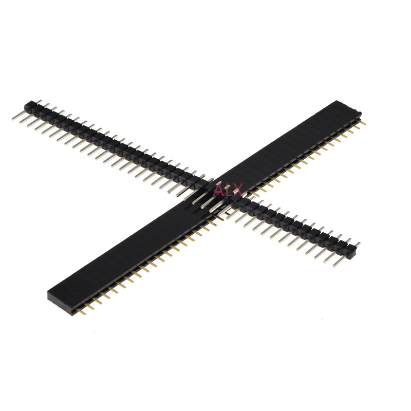 5/10 Stück 2,54mm 40-Pin 1x40  – Male Female Header Pin Bewertung und Preis
