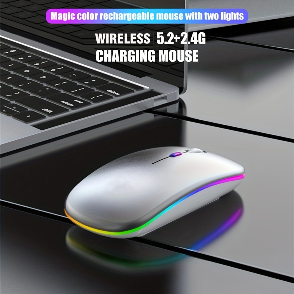Drahtlose Maus RGB Wiederaufla – Diy Mouse Electronics Bewertung und Preis