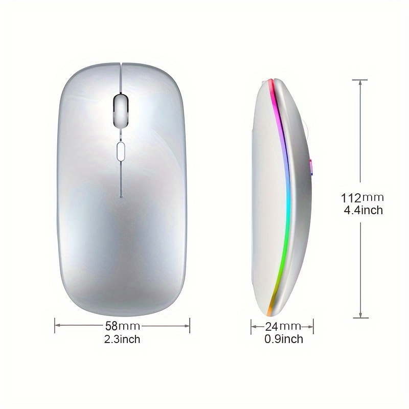 Drahtlose Maus RGB Wiederaufla – Diy Mouse Electronics Bewertung und Preis