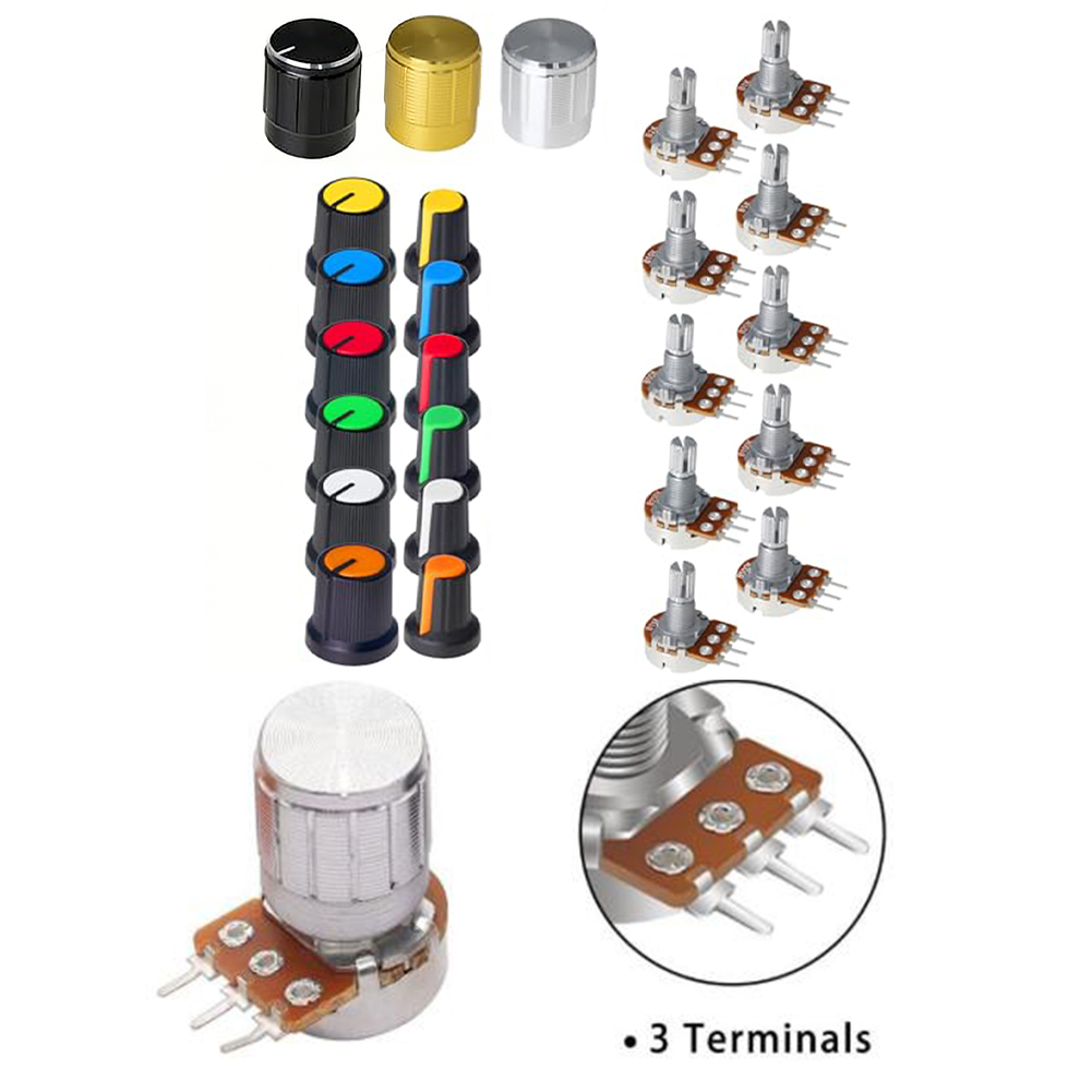 84-teiliges Potentiometer-Set  – Diy Guitar Electronics Kit Bewertung und Preis