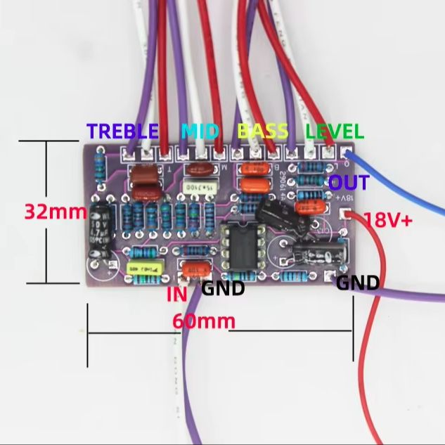 Jazz Bass Aktiv-Vorverstärker- – Diy Guitar Electronics Kit Bewertung und Preis