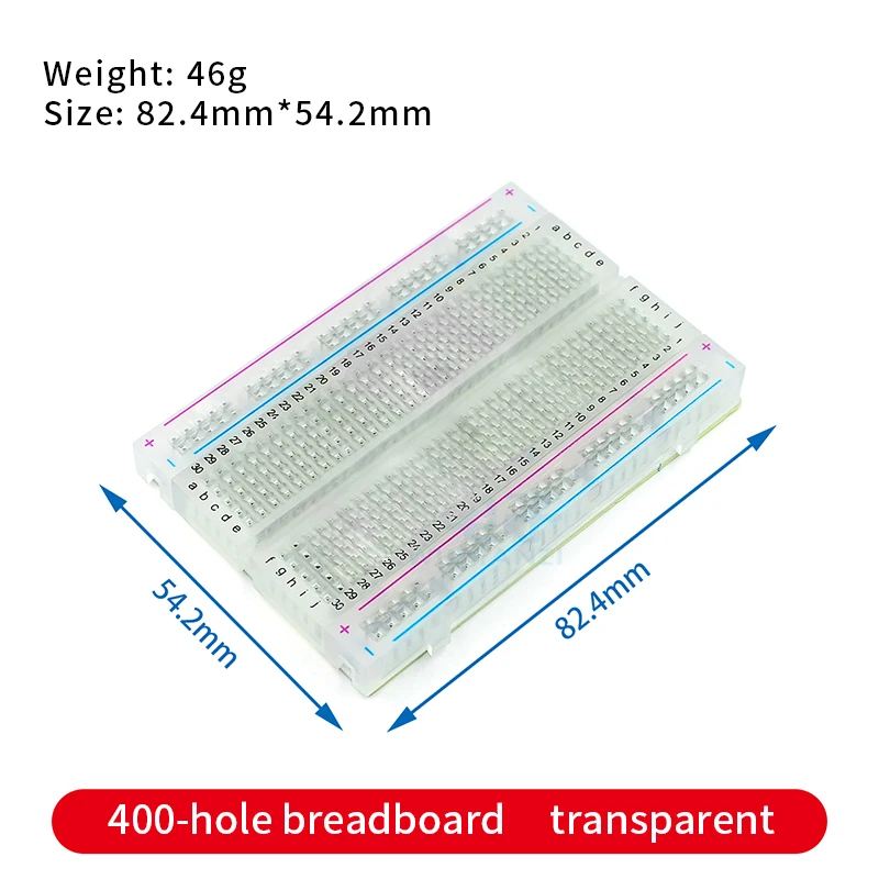 400 Punkte lötfreies PCB-Steck – Diy Electronics Breadboard Bewertung und Preis