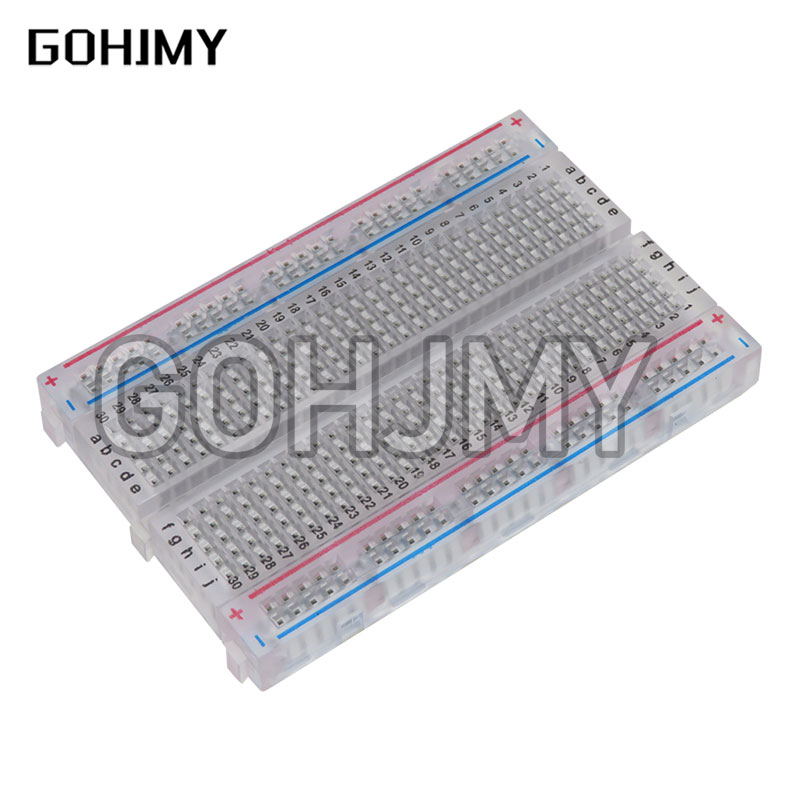 10 stücke transparentes Mini-B – Diy Electronics Breadboard Bewertung und Preis