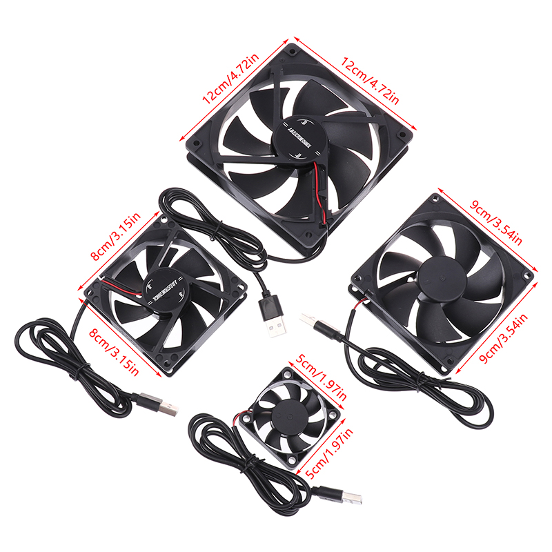 NEU 5V Bürstenloser Lüfter USB – Diy Electronics Case Bewertung und Preis
