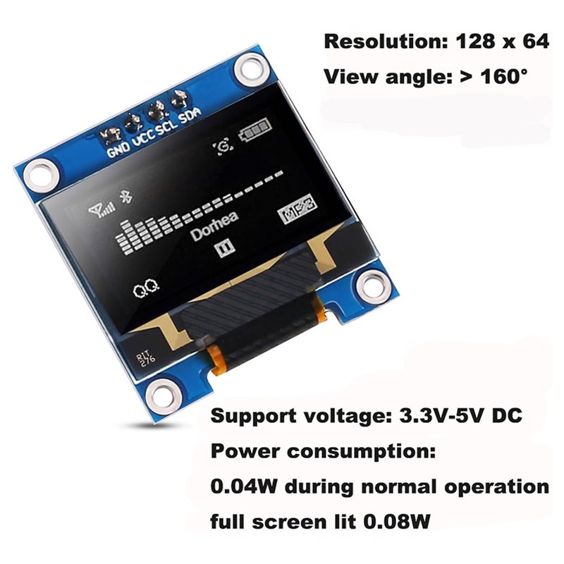 A37T-4Pcs 0,96 Zoll OLED-Anzei – Oled Display Module Bewertung und Preis