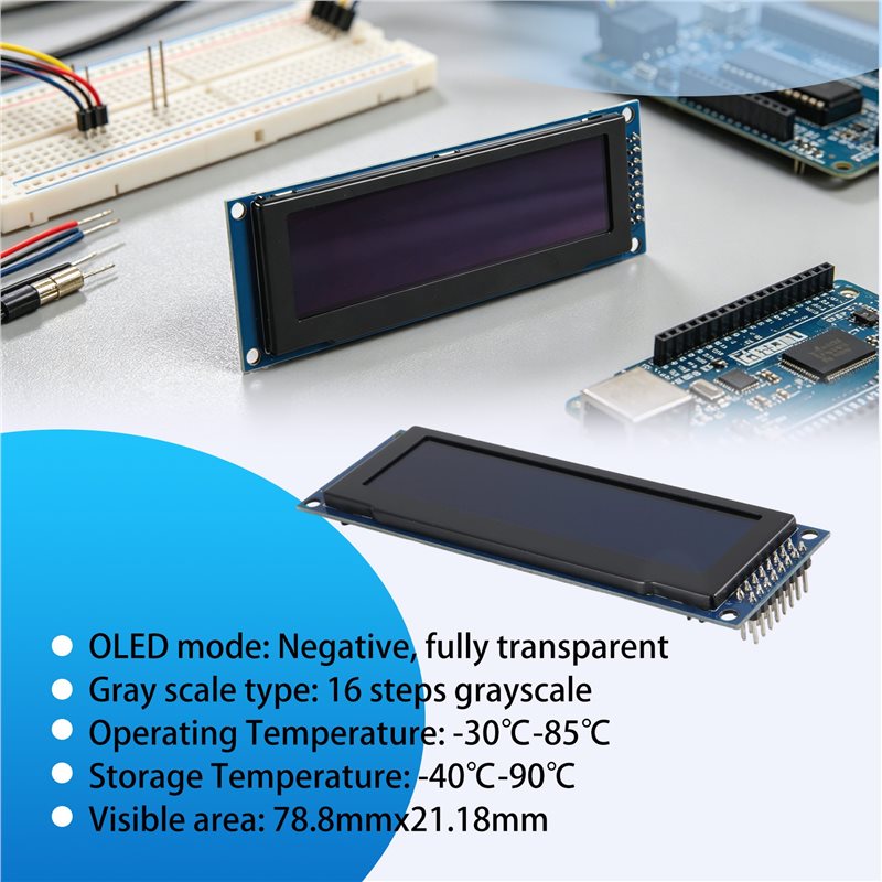 3,12 Zoll OLED-Display 256X64  – Oled Display Module Bewertung und Preis