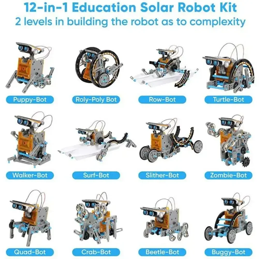 13-in-1 solarbetriebener Robot – Diy Lego Electronics Bewertung und Preis