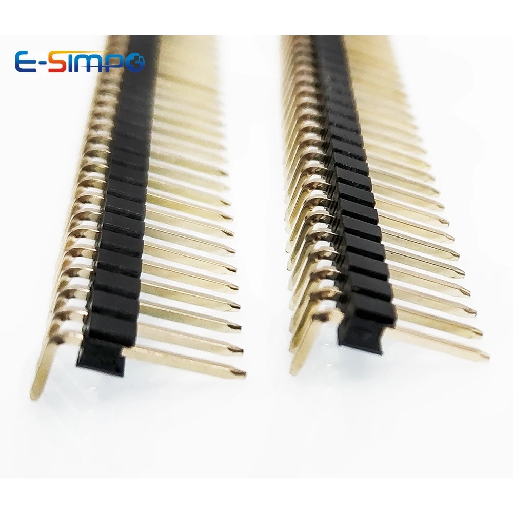 100 Stück 2,54 mm einreihig ze – Male Female Header Pin Bewertung und Preis